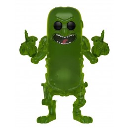 Funko Pop N°333 Rick and Morty Pickle Rick (Translucent) Exclusive Vinyl Figure