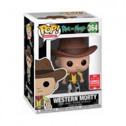 Funko Pop N°364 Rick And Morty SDCC 2018 Western Morty Vaulted Edition Limitée