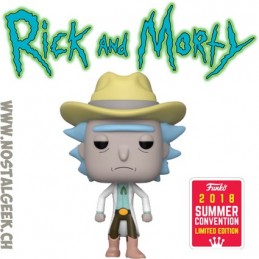 Funko Pop N°363 Rick And Morty SDCC 2018 Western Rick Vaulted Exclusive Vinyl Figur