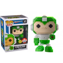 Funko Funko Pop! Jeux Vidéos Megaman Gyro Attack GITD Edition Limitée Vaulted