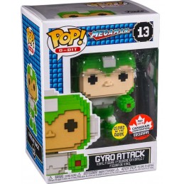 Funko Funko Pop! Jeux Vidéos Megaman Gyro Attack GITD Edition Limitée Vaulted