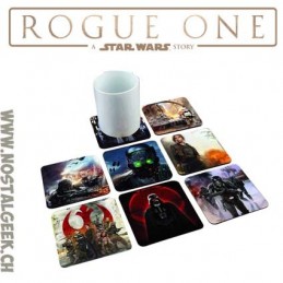 Paladone Star Wars: Rogue One 8 3D-Lenticular-Untersetzer