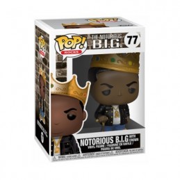 Funko Pop N°77 Rocks Notorious B.I.G. with Crown Vinyl Figur