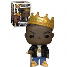 Funko Pop N°77 Rocks Notorious B.I.G. with Crown