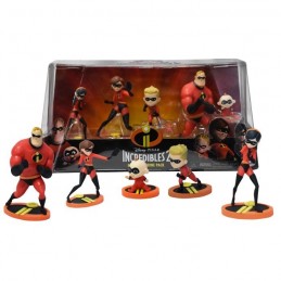 Disney / Pixar The Incredibles 2 - Coffret 5 Figurines 9 cm