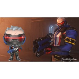 Funko Funko Pop Games Overwatch Soldier:76 Edition Limitée