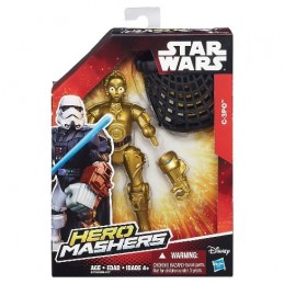 Hasbro Star Wars Super Hero Mashers C-3PO Action Figur