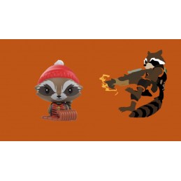 Funko Pint Size Heroes Marvel Holiday Rocket Raccoon