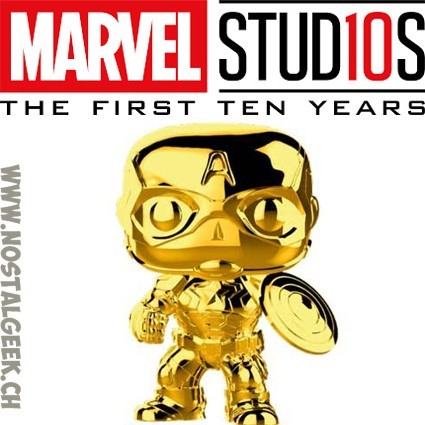 Gold chrome best sale captain america