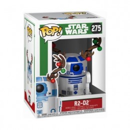 Funko Pop N°275 Star Wars Holiday R2-D2 (Reindeer) Vinyl Figur