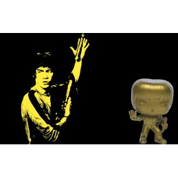 Funko Pop N°219 Bruce Lee (Game of Death) (Gold) Edition Limitée