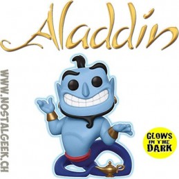 Funko Pop N°476 Disney Aladdin Genie with Lamp GITD Exclusive Vinyl Figur