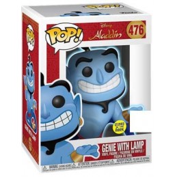 Funko Pop N°476 Disney Aladdin Genie with Lamp (Glow in the Dark) Edition Limitée