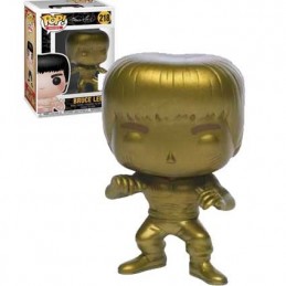 Funko Pop N°218 Bruce Lee (Enter the Dragon) (Gold) Exclusive Vinyl Figur