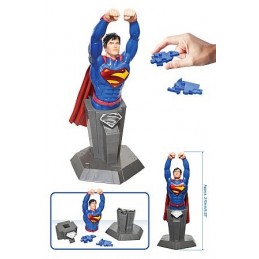 DC Comics Justice League 3D Puzzle Superman Action Mode