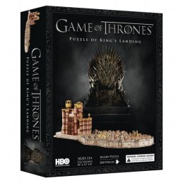 Game Of Thrones Puzzle 3d King's Landing 260 pièces