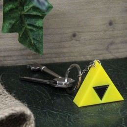 The Legend of Zelda porte-clés Triforce Lumineux & sonore Paladone