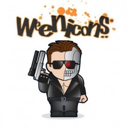 Weenicons Terminator Weenicons Hasta La Vista Figurine (Shwarzenegger)