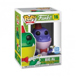 Funko Pop N°16 Funko Spastik Plastik Big Al (Lavender) Exclusive Vinyl Figur