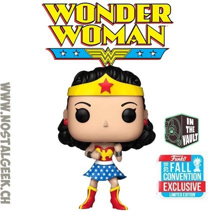 Funko Funko Pop DC NYCC 2018 Wonder Woman Wonder Woman (First Appearance) Vaulted Edition Limitée