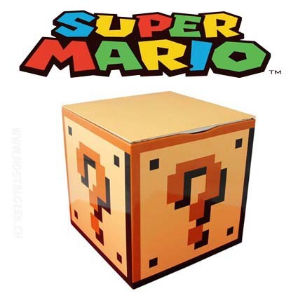 Boite Super Mario Bros Question Block