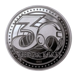 Megaman Münze Limitierte Auflage Silber Variant