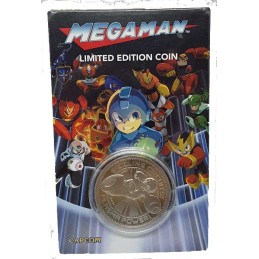 Megaman Münze Limitierte Auflage Silber Variant