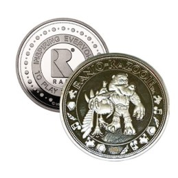 Banjo Kazooie Pièce de monnaie Edition Limitée Silver Variant