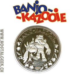 Banjo Kazooie Pièce de monnaie Edition Limitée Silver Variant