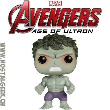 Funko Funko Pop Marvel Avengers Age Of Ultron Hulk (Savage) Edition Limitée