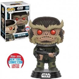 Funko Funko Pop N°155 Star Wars Rogue One NYCC 2016 Bistan Edition Limitée Vaulted