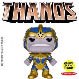 Funko Funko Pop! 15 cm Guardians Of The Galaxy Thanos The Mad Titan Glows in the dark