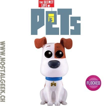 Funko Funko Pop N°293 Secret Life Of Pets Max Flocked Exclusive Vinyl Figur