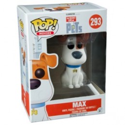 Funko Funko Pop N°293 Secret Life Of Pets Max Flocked Exclusive Vinyl Figur