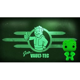 Funko Funko Pop Games Fallout Vault Boy Phosphorescent Edition Limitée