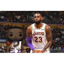 Funko Funko Pop Basketball NBA N°52 LeBron James (Lakers) (White Jersey)