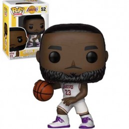 Funko Funko Pop Basketball NBA N°52 LeBron James (Lakers) (White Jersey)