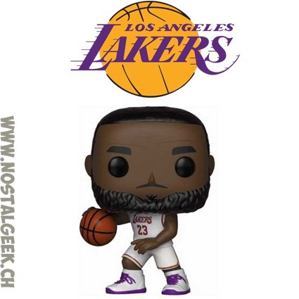 Funko Funko Pop Basketball NBA N°52 LeBron James (Lakers) (White Jersey)