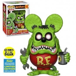 Funko Funko SDCC 2019 Rat Fink Phosphorescent Edition Limitée