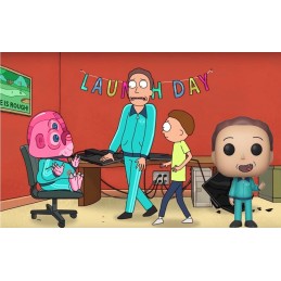 Funko Pop N°574 SDCC 2019 Rick And Morty Tracksuit Jerry Vaulted Edition Limitée