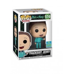 Funko Pop N°574 SDCC 2019 Rick And Morty Tracksuit Jerry Vaulted Exclusive Vinyl Figure