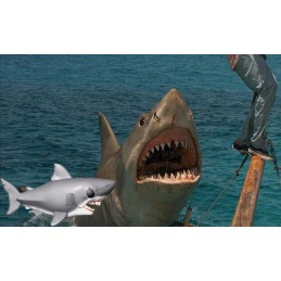 Funko Funko Pop 15 cm Films Les Dents de la Mer (Jaws) Great White Shark