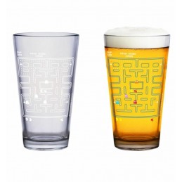 Paladone Pac Man Colour Change Glass 400ml