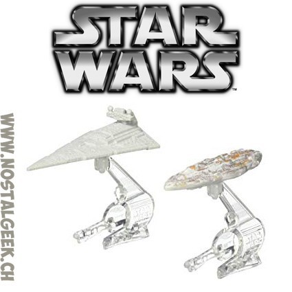 Hot Wheels Star Wars Star Destroyer vs. Mon Calamari Cruiser 2-Pack