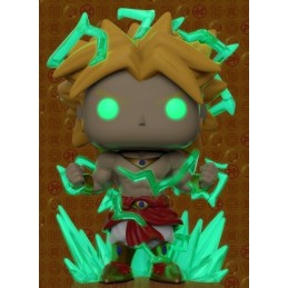 Funko Funko Pop 15 cm Dragon Ball Z Legendary Super Saiyan Broly Chase Phosphorescent Edition Limitée