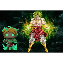 Funko Funko Pop 15 cm Dragon Ball Z Legendary Super Saiyan Broly Chase Phosphorescent Edition Limitée