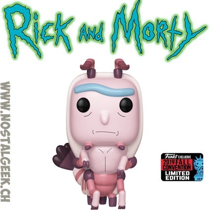 Funko Pop N°644 NYCC 2019 Rick and Morty Shrimp Rick Vaulted Edition Limitée