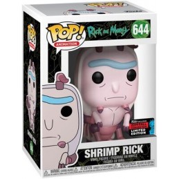 Funko Pop N°644 NYCC 2019 Rick and Morty Shrimp Rick Vaulted Edition Limitée