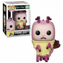 Funko Pop N°645 NYCC 2019 Rick and Morty Shrimp Morty Vaulted Exclusive Vinyl Figur