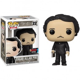 Funko Funko Pop N°22 NYCC 2019 Edgar Allan Poe (w/ Book) Exclusive Vinyl Figure